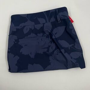 BRAND NEW Spanx Women's XL ‎ Mid-Rise Blue Floral Nylon Pull-On Sunshine Shorts